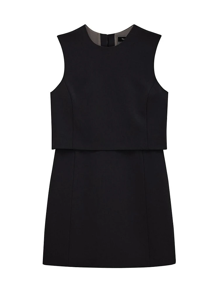 Sculpted Sleeveless Minidress