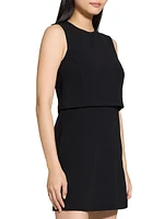 Sculpted Sleeveless Minidress
