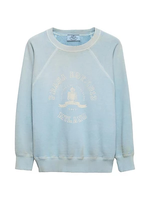 Cotton Crewneck Sweatshirt