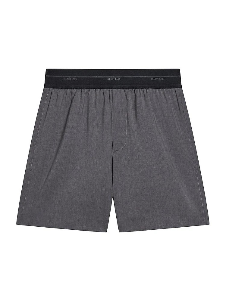 Car Wool Suit Shorts