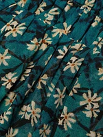 Adeline Floral Silk midi-Dress
