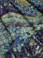 Essie Patchwork Batik Midi-Dress
