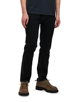 Lou Stretch Straight-Leg Jeans