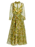 Magdalene Organza Shirt Dress