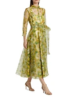 Magdalene Organza Shirt Dress