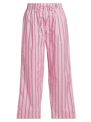 George Striped Cotton Trousers
