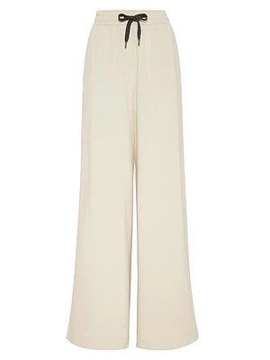 Cotton Smooth French Terry Track Trousers