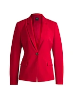 Slim-Fit Blazer Wool