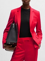 Slim-Fit Blazer Wool