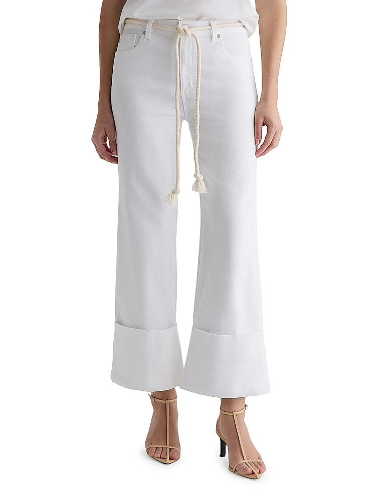 Saige Wide-Leg Crop Jeans