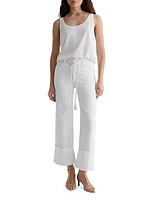 Saige Wide-Leg Crop Jeans