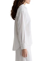 Addison Linen Button-Front Shirt
