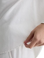 Addison Linen Button-Front Shirt