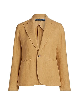 Linen Tapered Blazer