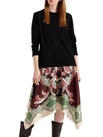 Sporty Foulard Dress