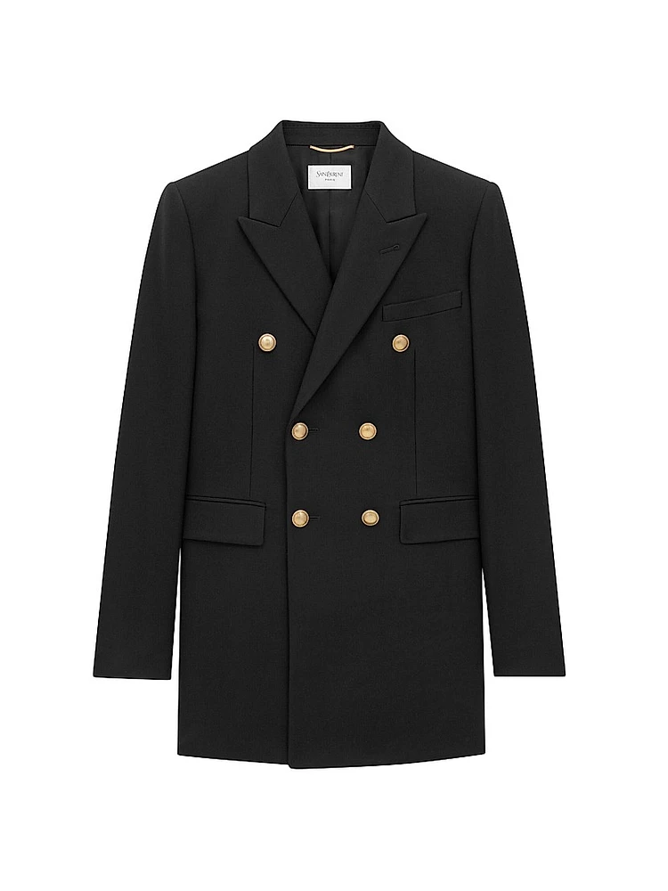 Jacket Wool Gabardine