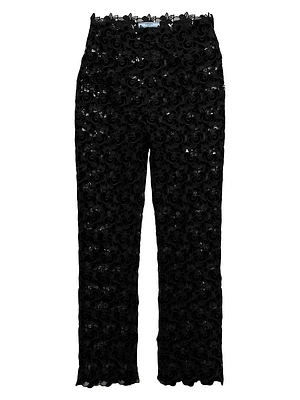 Guipure Lace Trousers