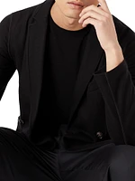 Pleated Wool-Cashmere Trousers