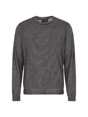 Striped Crewneck Cashmere Jumper
