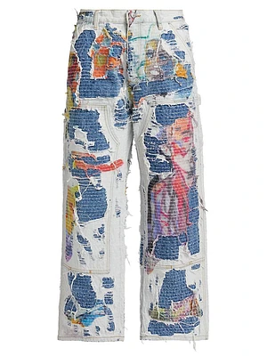 Stitched Double Knee Pants