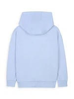 Little Boy's & Logo Fleece Hoodie
