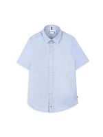 Little Boy's & Oxford Short-Sleeve Shirt