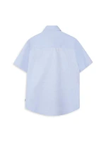 Little Boy's & Oxford Short-Sleeve Shirt