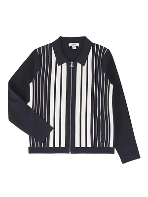 Little Boy's & Ambient Zip-Up Sweater