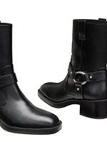 Jax 40MM Leather Pull-On Booties