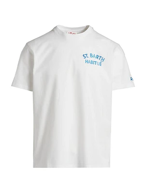 Summer Cotton Crewneck T-Shirt