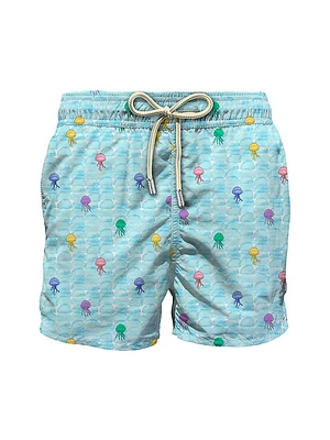 Comfort Light Printed Swim Shorts