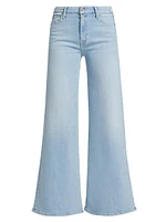 The Roller Sneak High-Rise Flared Jeans