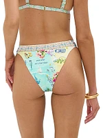 Just Coasting Ruched Bikini Bottom