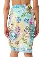 Just Coasting Short Tassel Sarong