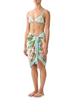 Just Coasting Short Tassel Sarong
