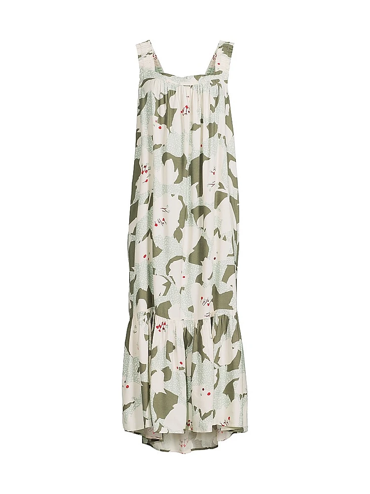 Onicki Printed Midi-Dress