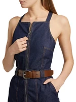 Andri Belted Utility Minidress