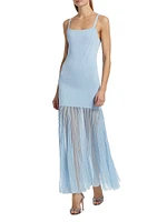 Lyra Drop-Waist Midi-Dress