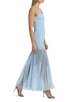 Lyra Drop-Waist Midi-Dress