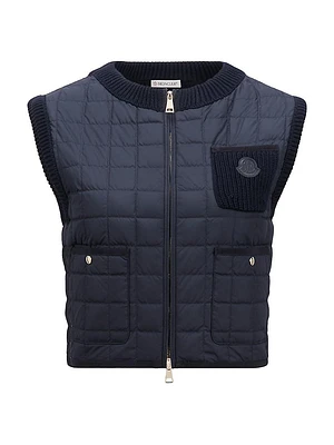 Down-Filled Vest Cotton