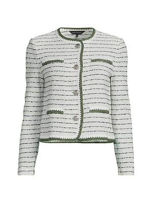 Crochet Trim Jacket