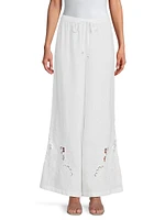 Frankie Embroidered Easy Pants