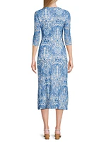 Wynifred Mesh Midi-Dress