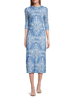 Wynifred Mesh Midi-Dress