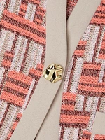 Stretch Deco Crepe Jacket