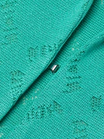 Waist-Length Knit Jacket