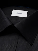 Slim-Fit Textured Dress Shirt