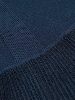 Pointelle Degrade Knit Cocktail Dress