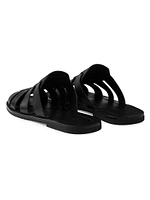 Leather Fisherman Mules