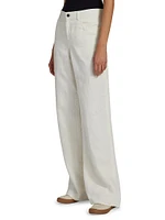 Eglitta Linen Straight Jeans